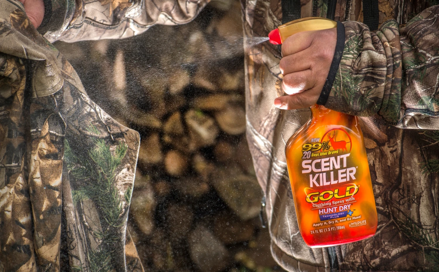 Scent Killer 1259 Wildlife Research Gold 24/24 Combo, 48 oz. 4 Scent Killer 1259 Wildlife Research Gold 24/24 Combo, 48 oz. - Image 2