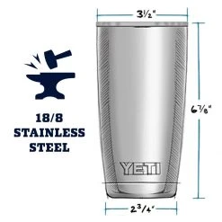 Yeti Rambler Tumbler W/ MagSlider Lid -Outlet Track N Hook Store 100000000011454 1 2