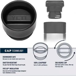 Yeti Rambler Hotshot Bottle W/ Cap 7 Yeti Rambler Hotshot Bottle W/ Cap -Outlet Track N Hook Store 100000000012844 1 2