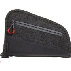 Allen 9" Auto-Fit 2.0 Handgun Case, Gray/Red