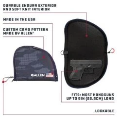 Allen 9" Patriot Handgun Case, Patriotic Camo -Outlet Track N Hook Store 10730556 4