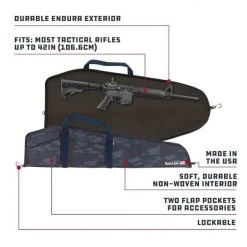 Allen 42" Patriot Tactical Gun Case, Patriotic Camo 11 Allen 42" Patriot Tactical Gun Case, Patriotic Camo -Outlet Track N Hook Store 10730557 4 1