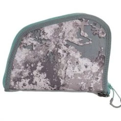 Allen Girls With Guns 8" Lockable Compact Handgun Case, Gray/Teal/Shade Camo -Outlet Track N Hook Store 10733300 1 2