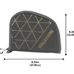 Allen Girls With Guns 8" Lockable Compact Handgun Case, Heather Gray 9 Allen Girls With Guns 8" Lockable Compact Handgun Case, Heather Gray -Outlet Track N Hook Store 10733301 1 2