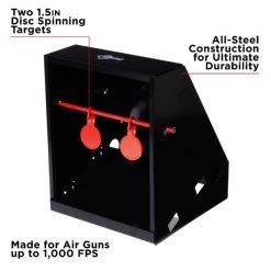 Allen EZ Aim Air Gun Pellet Shooting Target & Trap, Black -Outlet Track N Hook Store 10733607 2