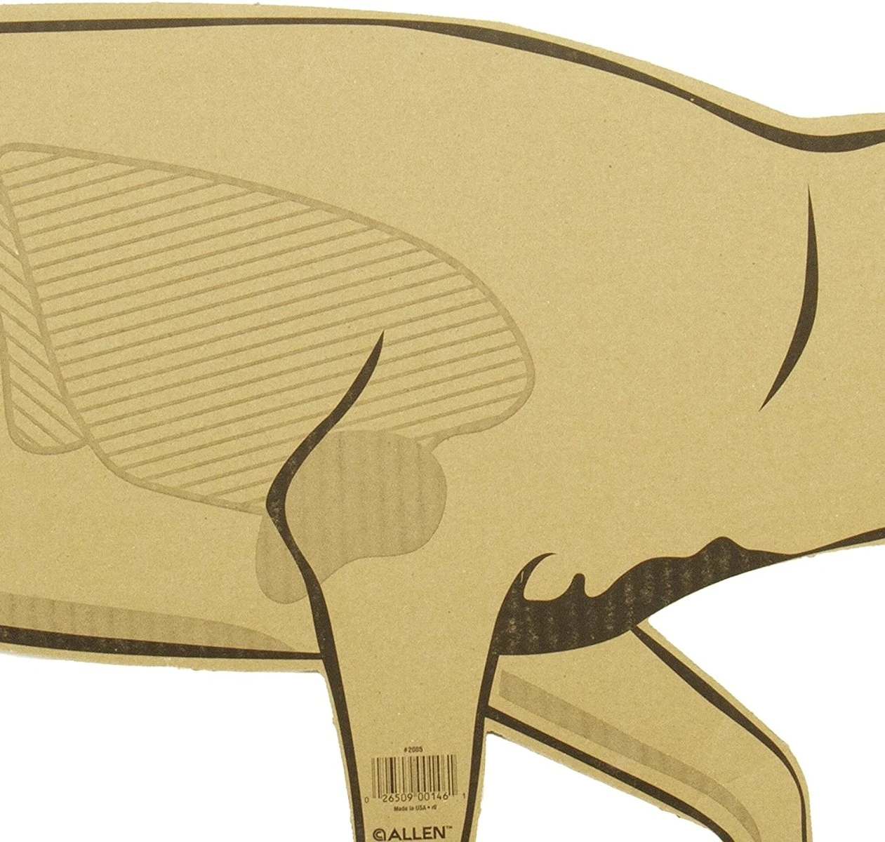 Allen 2005 Cardboard Deer Target 4 Allen 2005 Cardboard Deer Target - Image 2