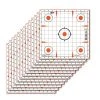 Allen 15333 EZ Aim Paper 12" x 12" Sight-In Grid White/Orange - 12 Pack -Outlet Track N Hook Store 10733637