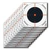 Allen 15334 EZ Aim Paper 12" x 12" Bullseye Black/Orange/White - 12 Pack -Outlet Track N Hook Store 10733642 1
