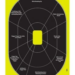 Allen EZ-Aim Non-Adhesive Splash Handgun Trainer Target
