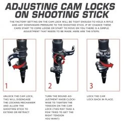Allen Axial EZ-Stik Shooting Stick 7 Allen Axial EZ-Stik Shooting Stick -Outlet Track N Hook Store 10733800 1 1