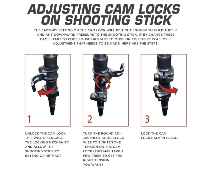 Allen Axial EZ-Stik Shooting Stick 5 Allen Axial EZ-Stik Shooting Stick - Image 3
