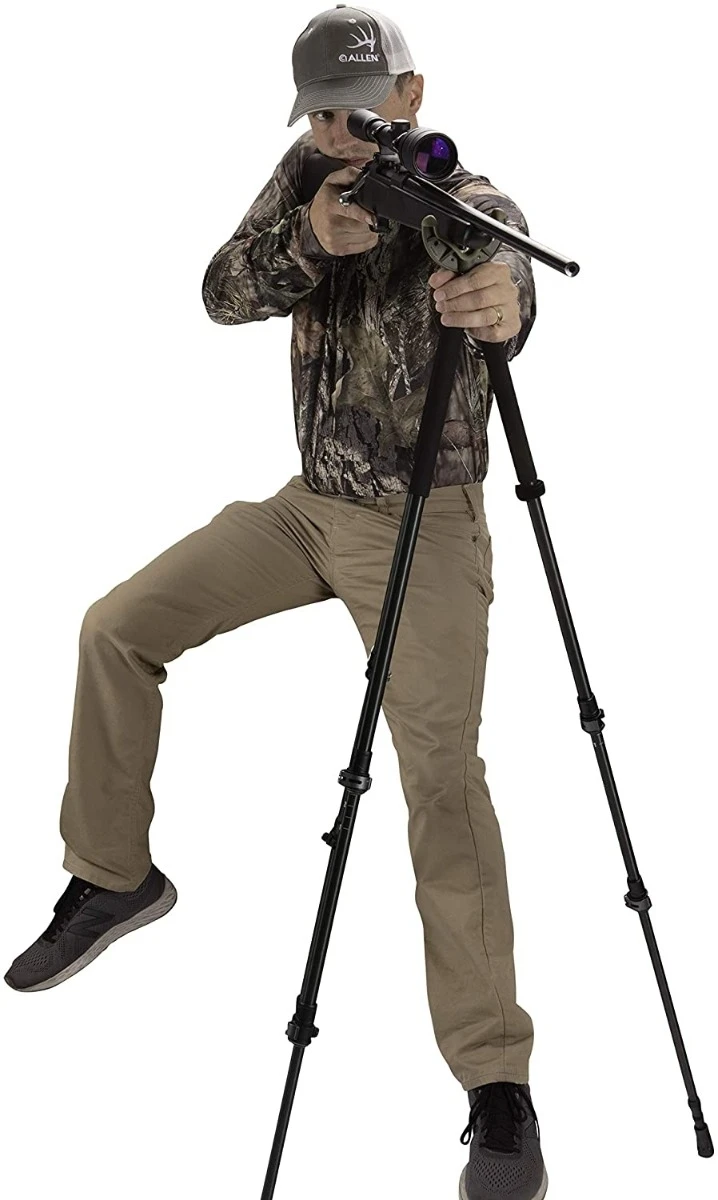 Allen Axial 61 in Shooting Stick Tri/Bi/Monopod - Olive 10 Allen Axial 61 in Shooting Stick Tri/Bi/Monopod - Olive - Image 8