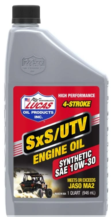 Lucas Oil Synthetic 4-Stroke SXS Engine Oil, 1 qt 5 Lucas Oil Synthetic 4-Stroke SXS Engine Oil, 1 qt - Image 3