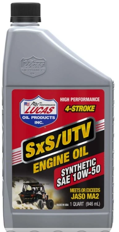 Lucas Oil Synthetic 4-Stroke SXS Engine Oil, 1 qt 7 Lucas Oil Synthetic 4-Stroke SXS Engine Oil, 1 qt - Image 5