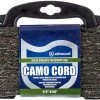 Attwood Camo Solid Braided Utility Cord, ¼” x 50 ft 2 Attwood Camo Solid Braided Utility Cord, ¼” x 50 ft -Outlet Track N Hook Store 11719 2 1