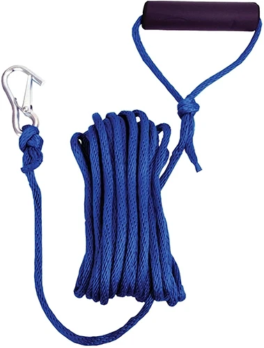 Attwood Launch Line Solid Braided Polypropylene - 5/16 in. x 30 ft. w/Snap Hook 3 Attwood Launch Line Solid Braided Polypropylene - 5/16 in. x 30 ft. w/Snap Hook