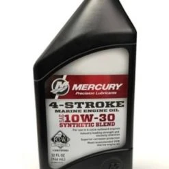 Mercury Mercruiser 10W-30 4-Stroke Outboard Oil, Quart