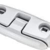 Attwood 12048-4 Low-Profile Aluminum Fold-Down 6-Inch Marine Dock Cleat -Outlet Track N Hook Store 12048 4 1 1
