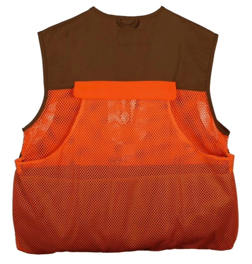 Gamehide Youth Quail Vest, Marsh Brown/Orange 4 Gamehide Youth Quail Vest, Marsh Brown/Orange - Image 2