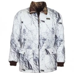 Gamehide Chameleon Reversible Parka, Naked North Winter Camo