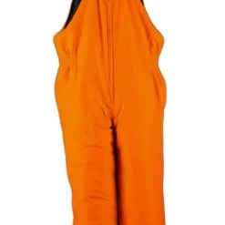 Gamehide Men's Deer Camp Insulated Bib Overalls, Blaze Orange