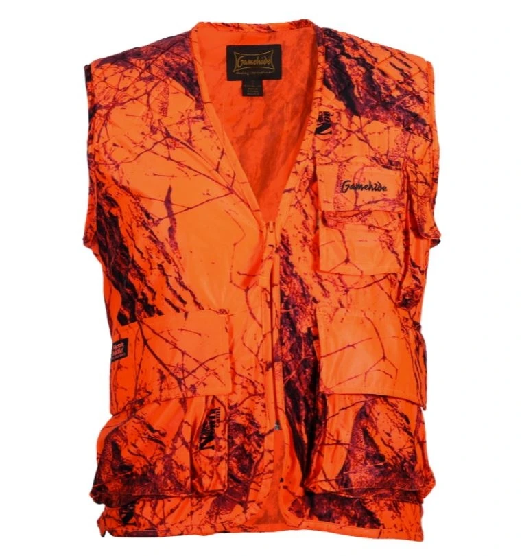 Gamehide Sneaker Big Game Hunting Vest, Naked North Blaze Camo 3 Gamehide Sneaker Big Game Hunting Vest, Naked North Blaze Camo