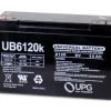 UPG 6 Volt - 12 Ah - UB6120 - AGM Battery -Outlet Track N Hook Store 1210035 2