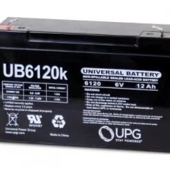 UPG 6 Volt - 12 Ah - UB6120 - AGM Battery