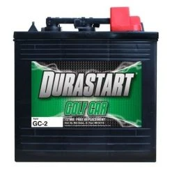 Durastart Golf Cart Battery CG-2 - 6 Volt