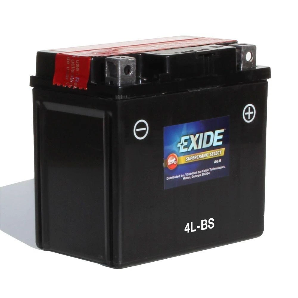 Exide Super Crank Select Motorcycle Battery - 4LB 4 Exide Super Crank Select Motorcycle Battery - 4LB - Image 2