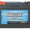 Durastart 12V Dual Purpose Deep Cycle/Starting Marine Battery -Outlet Track N Hook Store 1270350 1