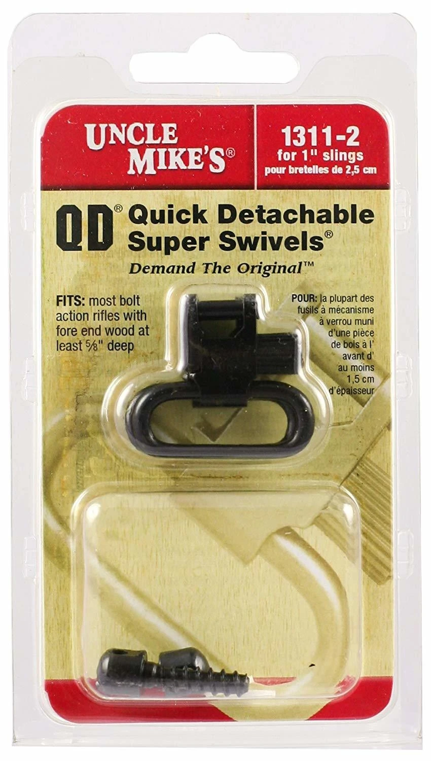 Uncle Mike's Wood Screw Type Swivels for Bolt Action 4 Uncle Mike's Wood Screw Type Swivels for Bolt Action - Image 2