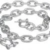 Attwood 13753-7 Anchor Chain w/2 Shackles, ¼-In x 4 Ft -Outlet Track N Hook Store 13753 7 1 1