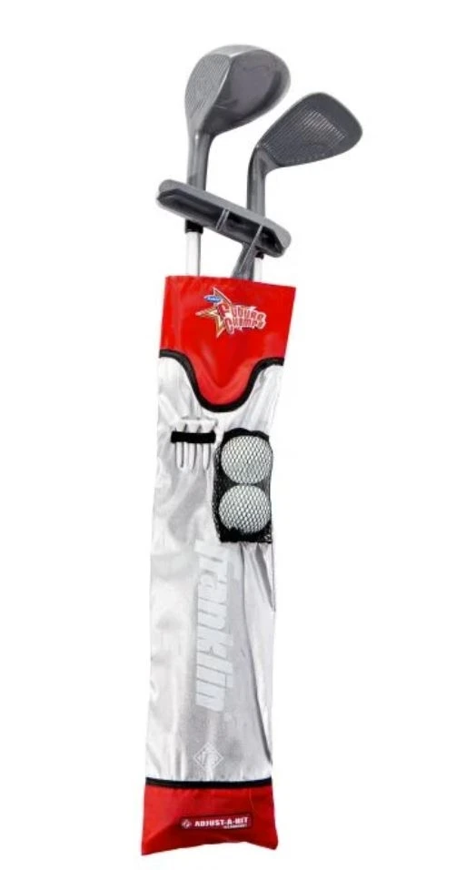 Franklin Sports Adjust-A-Sport Kids Gold Club Set 3 Franklin Sports Adjust-A-Sport Kids Gold Club Set