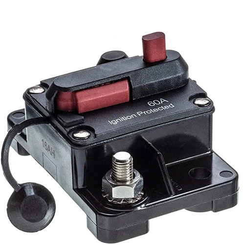 Attwood 14372-7 60-Amp Waterproof Manual Reset Circuit Breaker 4 Attwood 14372-7 60-Amp Waterproof Manual Reset Circuit Breaker - Image 2