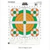 Champion Fluorescent Orange-Green Bullseye Scorekeeper Target - 12 Pack