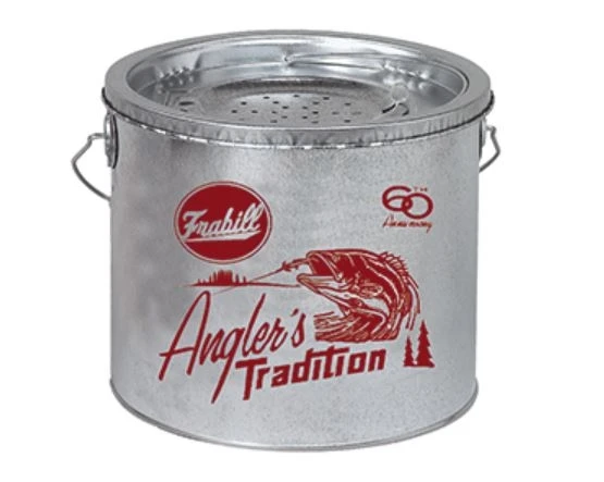 Frabill Floating Stumpy Galvanized Minnow Bucket, 8-Quart 3 Frabill Floating Stumpy Galvanized Minnow Bucket, 8-Quart