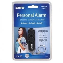 Sabre Personal Self-Defense Safety Alarm -Outlet Track N Hook Store 19010001 5