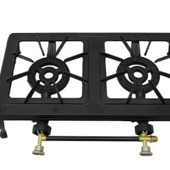 Stansport Cast Iron Stove - Double Burner 11 Stansport Cast Iron Stove - Double Burner -Outlet Track N Hook Store 1951019 2 1
