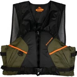 Stearns Comfort Fishing PFD – Black/Green