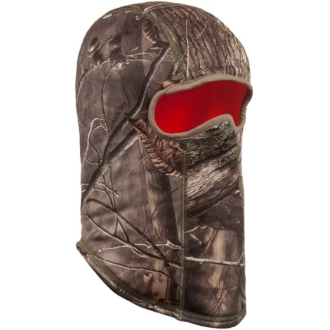 Huntworth Youth Performance Reversible Camo/Orange Fleece Balaclava 3 Huntworth Youth Performance Reversible Camo/Orange Fleece Balaclava