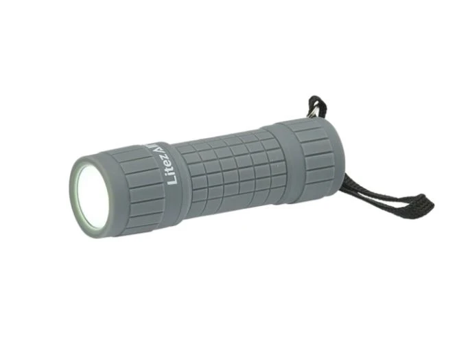 LitezAll 100 Lumen All Weather Rubber Coated Pocket Flashlight, Assorted 4 LitezAll 100 Lumen All Weather Rubber Coated Pocket Flashlight, Assorted - Image 2