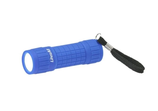 LitezAll 100 Lumen All Weather Rubber Coated Pocket Flashlight, Assorted 5 LitezAll 100 Lumen All Weather Rubber Coated Pocket Flashlight, Assorted - Image 3