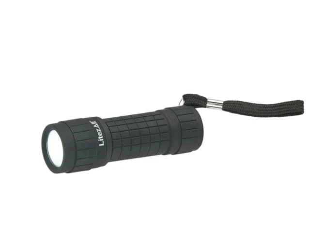 LitezAll 100 Lumen All Weather Rubber Coated Pocket Flashlight, Assorted 6 LitezAll 100 Lumen All Weather Rubber Coated Pocket Flashlight, Assorted - Image 4