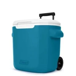 Coleman Wheeled Chiller Cooler, Ocean 9 Coleman Wheeled Chiller Cooler, Ocean -Outlet Track N Hook Store 2160822 chiller cooler 2