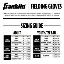 Franklin Sports RTP MLB All American Glove w/Ball, 9.5", RHT -Outlet Track N Hook Store 22900bbg sg 4 2 3