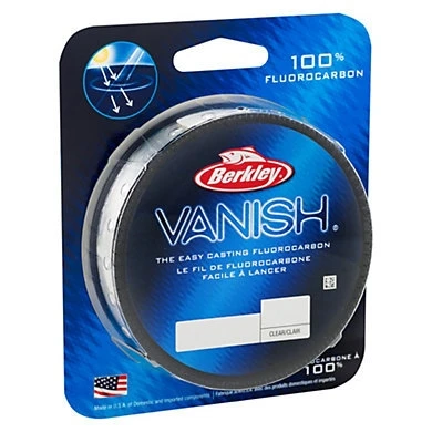 Berkley Vanish Fluorocarbon, 250 Yds. 3 Berkley Vanish Fluorocarbon, 250 Yds.