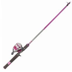 Zebco 33 Lady 6’ - 2 Piece - M Spin Cast Combo - 21-39236