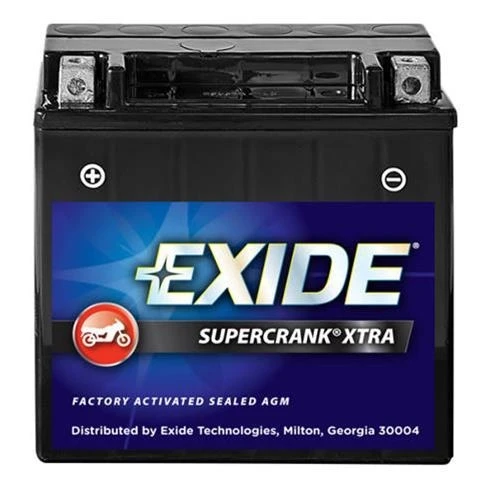 Exide Supercrank XTRA AGM Motorcycle Battery 3 Exide Supercrank XTRA AGM Motorcycle Battery