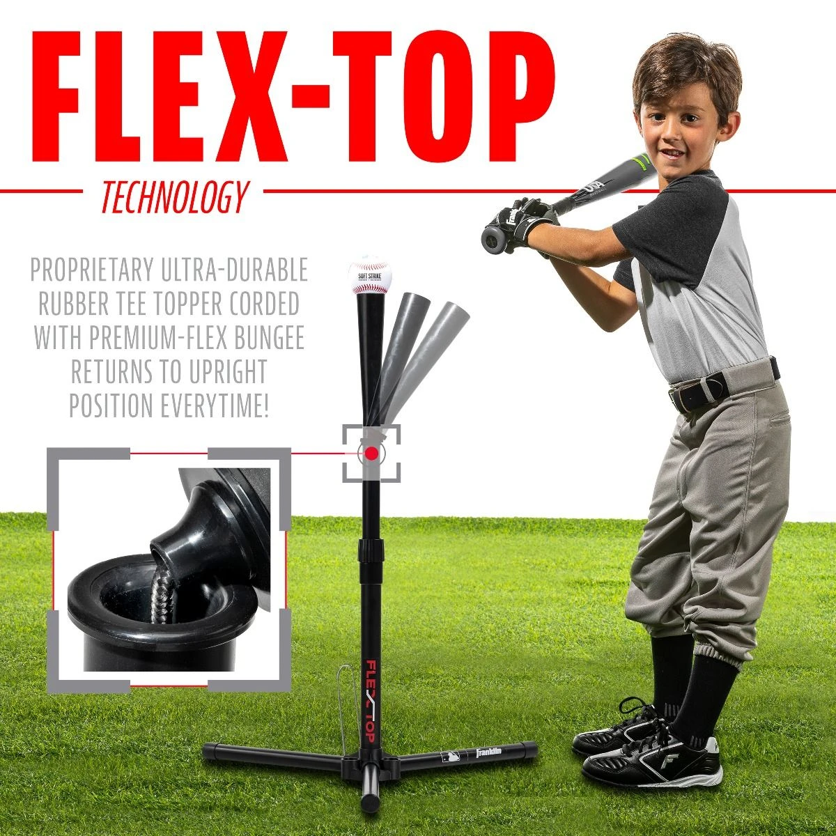 Franklin Sports MLB Flex Top T-Ball Tee 7 Franklin Sports MLB Flex Top T-Ball Tee - Image 5